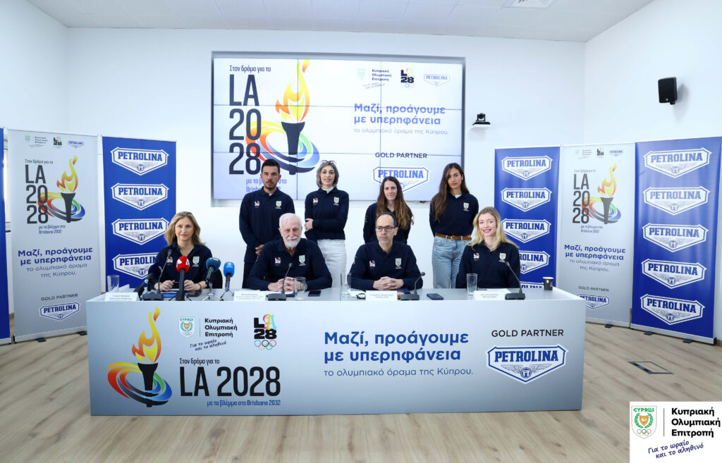 Gold Partnership between Petrolina and the Cyprus Olympic Committee strengthens the Roadto “Los Angeles 28”