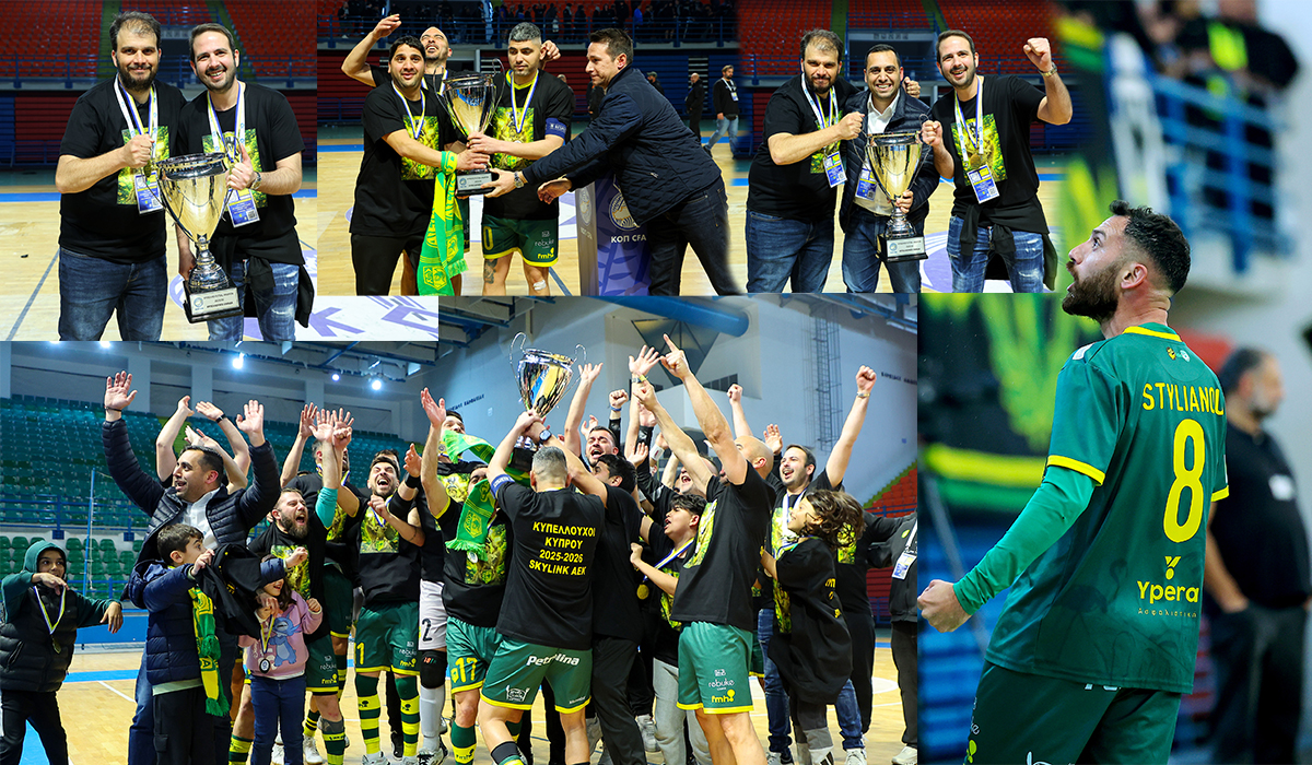 Πλούσιο φωτορεπορτάζ από το θρίαμβο της ΑΕΚ στο φούτσαλ