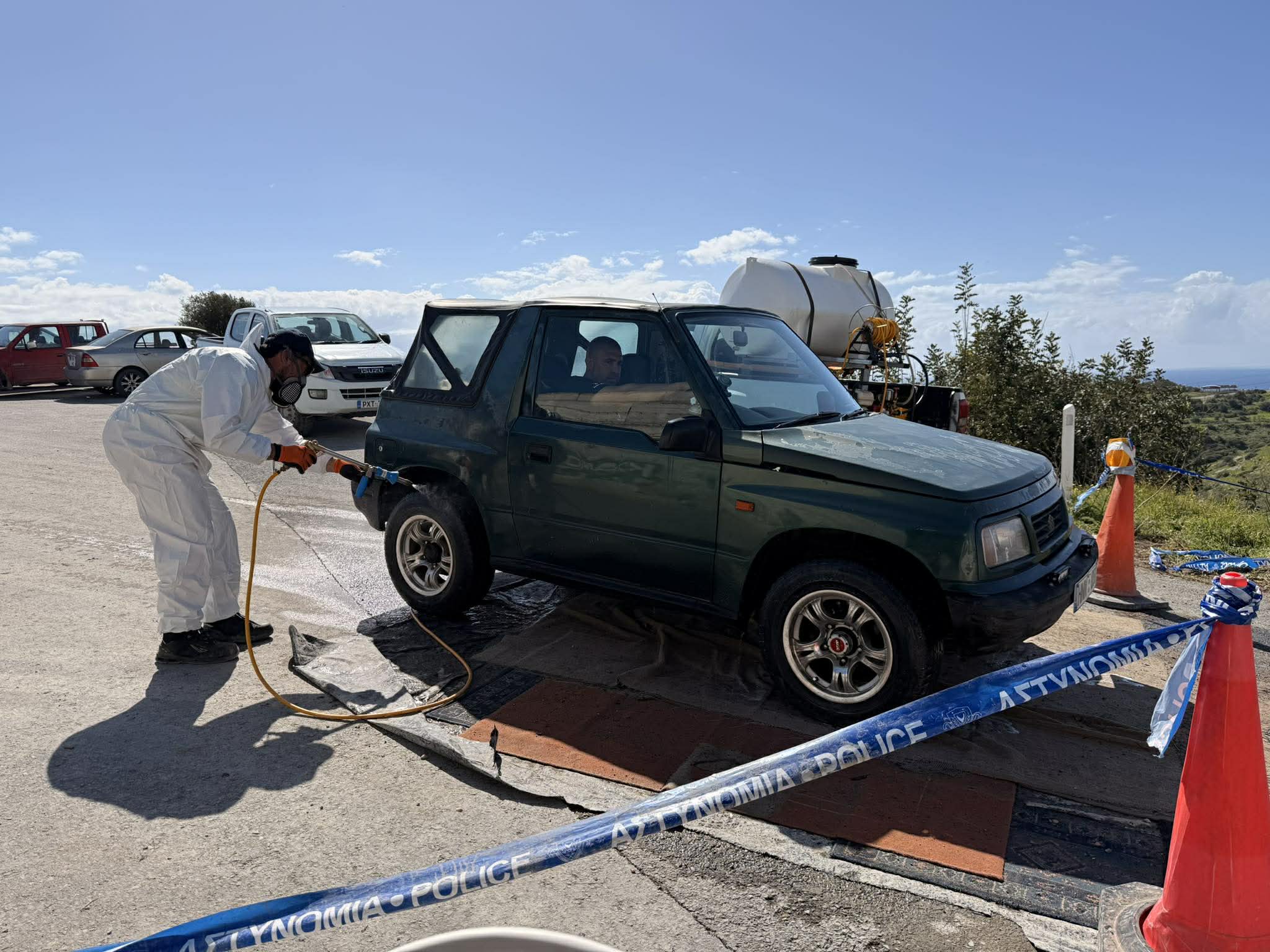 Λάρνακα: Οι Κτηνιατρικές Υπηρεσίες για το περιστατικό με Θηροφύλακα που εισέπνευσε φάρμακο ψεκασμού