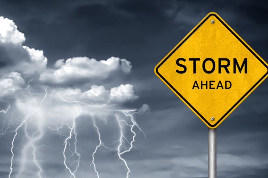 Κίτρινη προειδοποίηση για ισχυρές καταιγίδες και χαλάζι