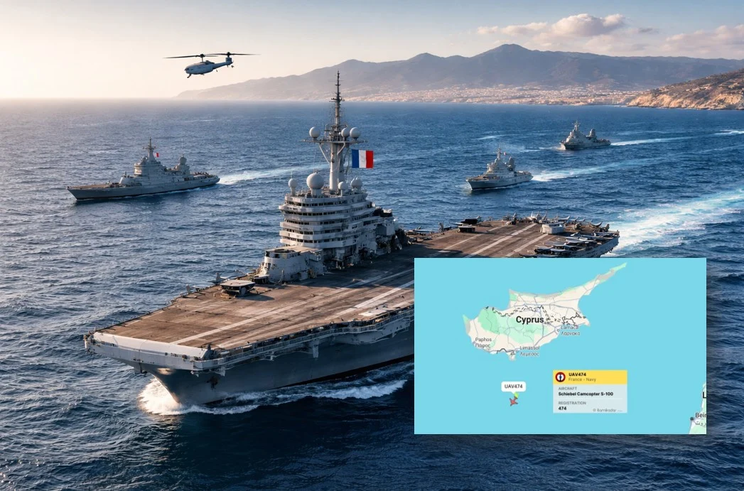 Αντιπυραυλική «ομπρέλα» νότια της Κύπρου και ο ρόλος του «Charles de Gaulle»