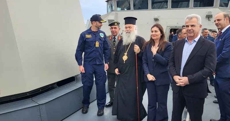 Στη φρεγάτα «Κίμων» με Αρχιεπίσκοπο ο Φυτιρής – «Ευγνωμοσύνη ως Έλλην Κύπριος»