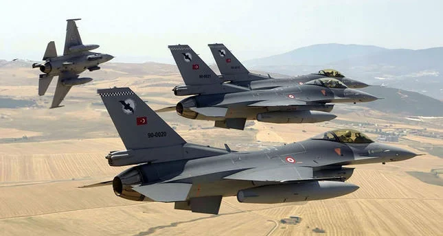 Στα κατεχόμενα έξι τουρκικά μαχητικά F-16 και συστήματα αεράμυνας