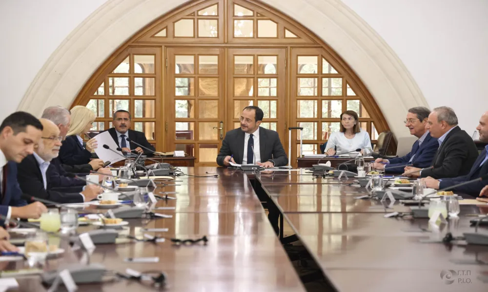 Συνέρχεται αυτή την ώρα το Εθνικό Συμβούλιο υπό τον Πρόεδρο Χριστοδουλίδη