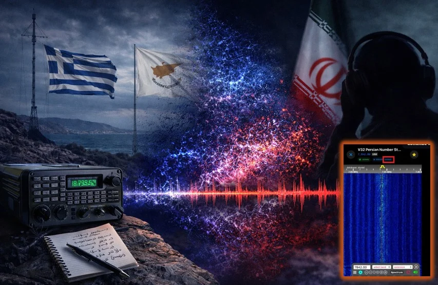Παρεμβολές Ιράν σε μυστικές μεταδόσεις κωδικού σήματος-Jamming σε Ελλάδα – Κύπρο