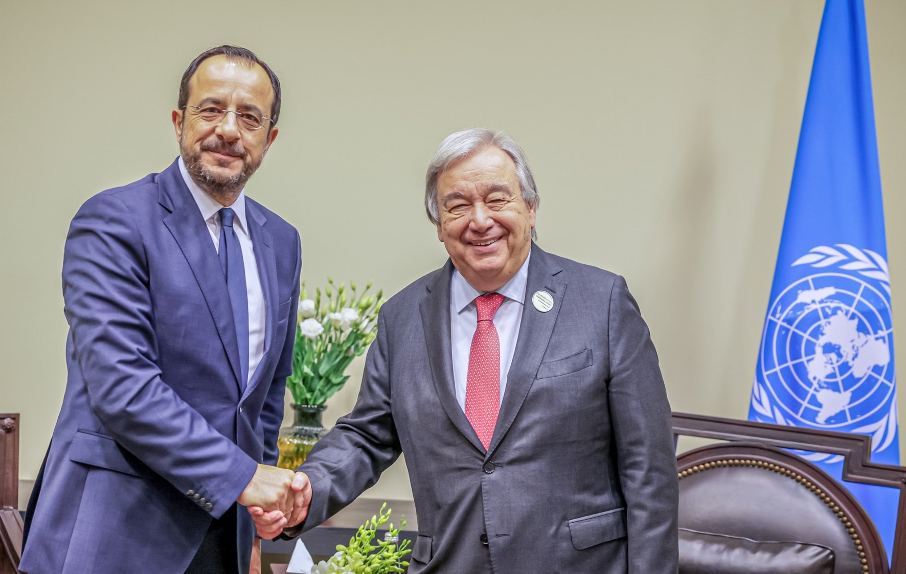 Ο ΠτΔ στις Βρυξέλλες: Συζητά Κυπριακό με Γκουτέρες και αφθώδη πυρετό με Ούρσουλα