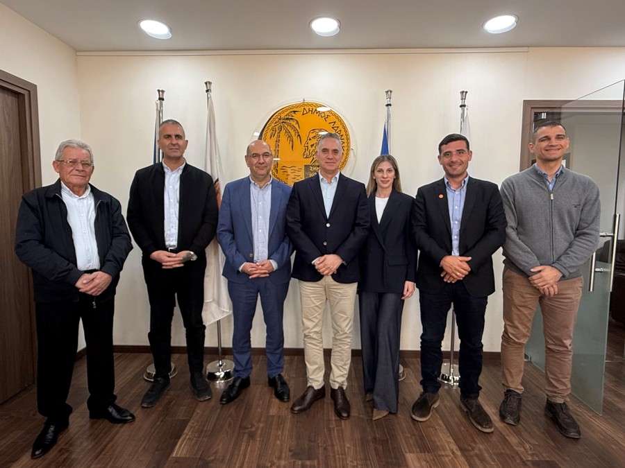 Συνάντηση Δημάρχου Λάρνακας με τον Πρόεδρο του ΔΗΚΟ – Στο επίκεντρο η ανάπτυξη της πόλης