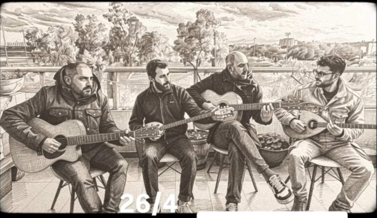 Live &mu;&epsilon;&sigma;&eta;&mu;έ&rho;&iota; &sigma;&tau;&omicron; ELIA Backyard Restaurant &mu;&epsilon; &tau;&omicron;&upsilon;&sigmaf; Anaren Bourek