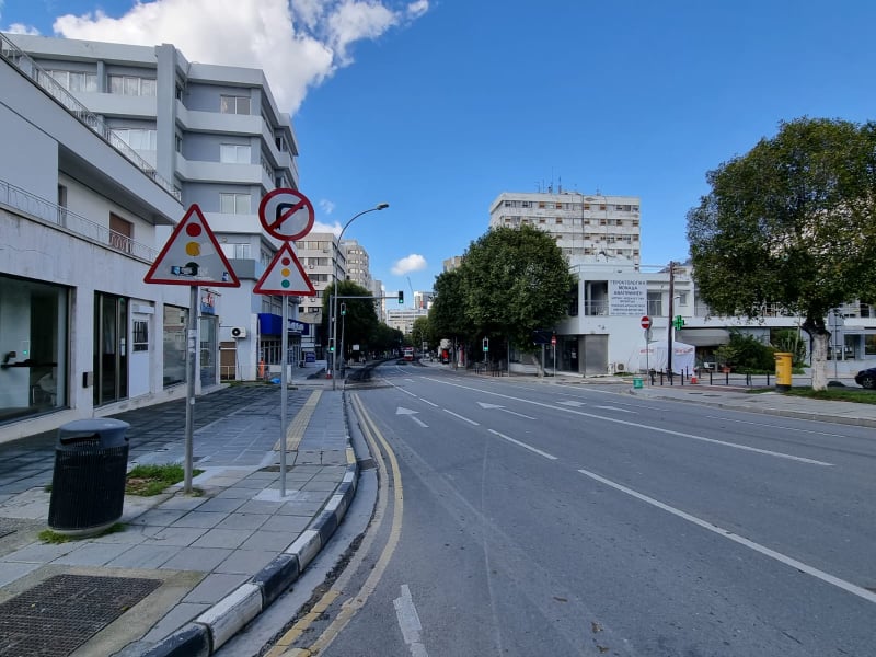 Λευκωσία: Νέες κυκλοφοριακές ρυθμίσεις – Μονοδρομήσεις σε Γευγελή και Δοϊράνης  (φώτο)