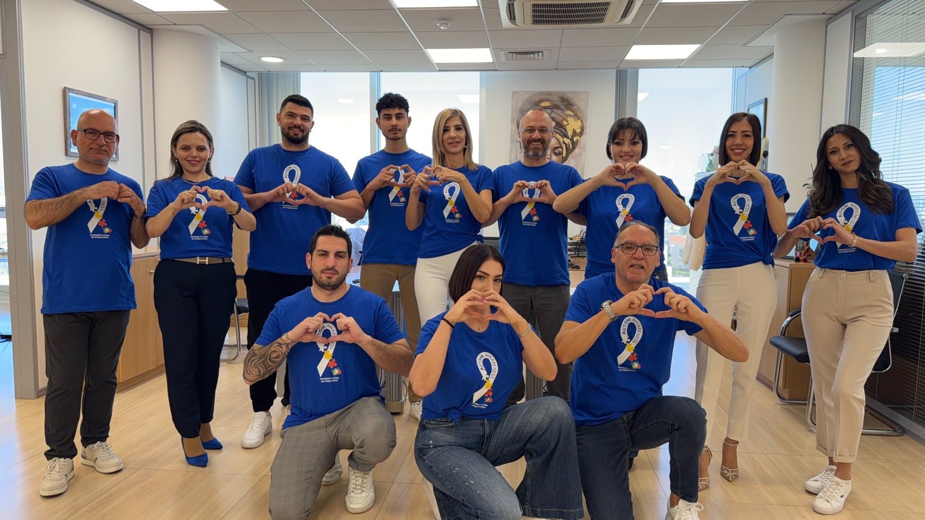 Από την αποδοχή στην πράξη: Μήνυμα για τον αυτισμό από την Team 6 της Eurolife