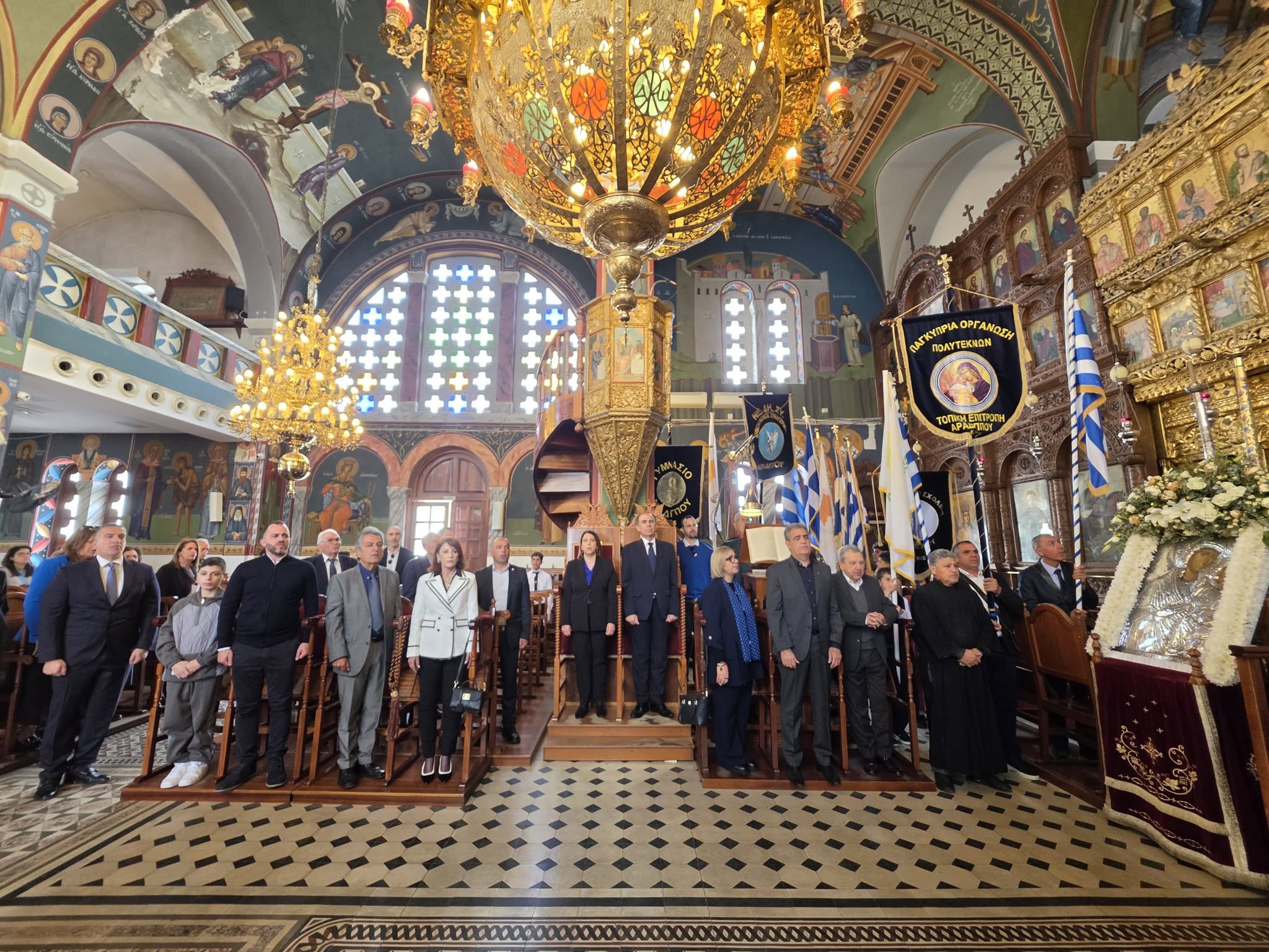 Η Υφυπουργός Ειρήνη Πική τίμησε την Επέτειο της 1ης Απριλίου στον Δήμο Αραδίππου  (φώτο)