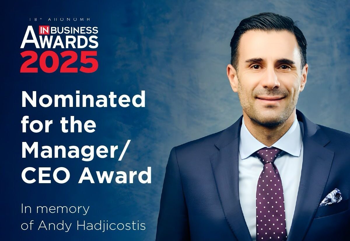 Υποψήφιος για το βραβείο Manager/CEO στα IN Business Awards ο Φιλόκυπρος Ρουσσουνίδης