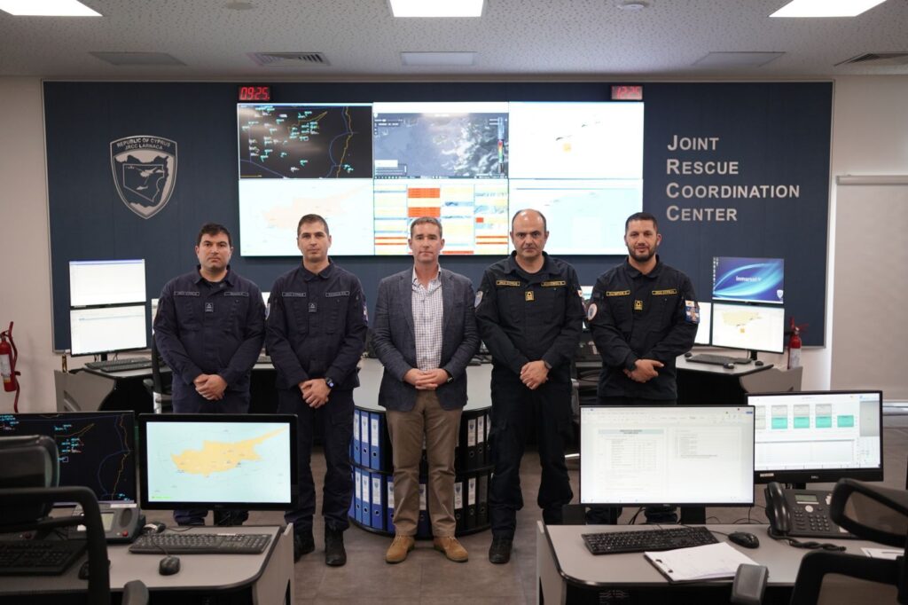 Επίσκεψη του Σύμβουλου Άμυνας του Ηνωμένου Βασιλείου, Συνταγματάρχη στο ΚΣΕΔ Λάρνακας