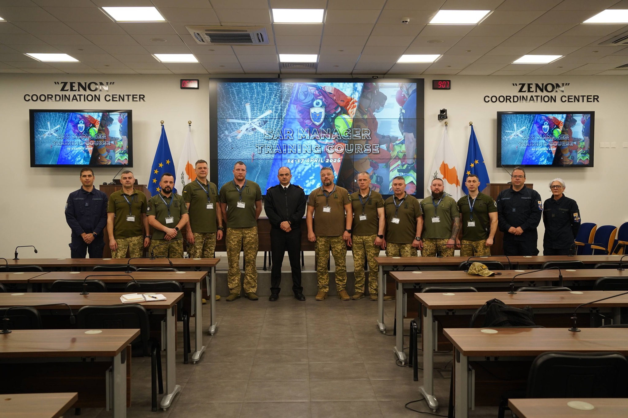 Παροχή εκπαίδευσης «SAR Managers Course» από το Κέντρο Συντονισμού Έρευνας και Διάσωσης Λάρνακας (ΚΣΕΔ)  (φώτο)