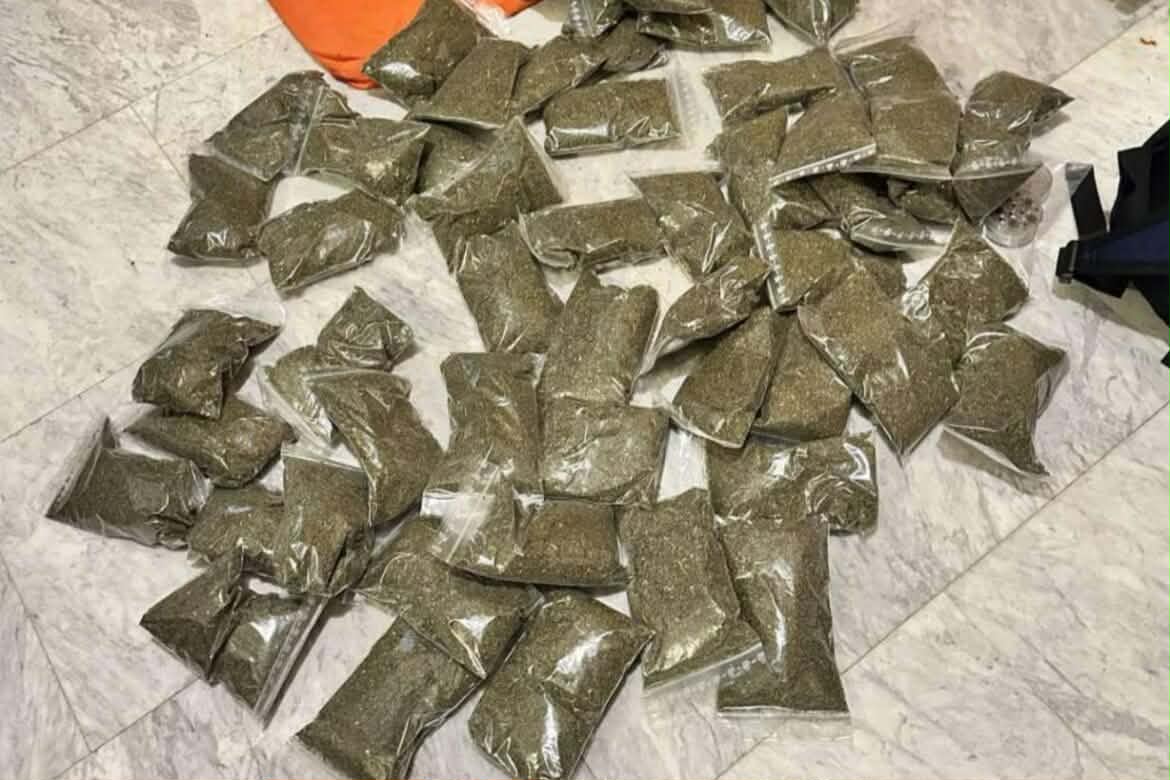 Έφοδος της ΥΚΑΝ σε οικία 28χρονου – Εντόπισε 1.5 κιλό κάνναβης