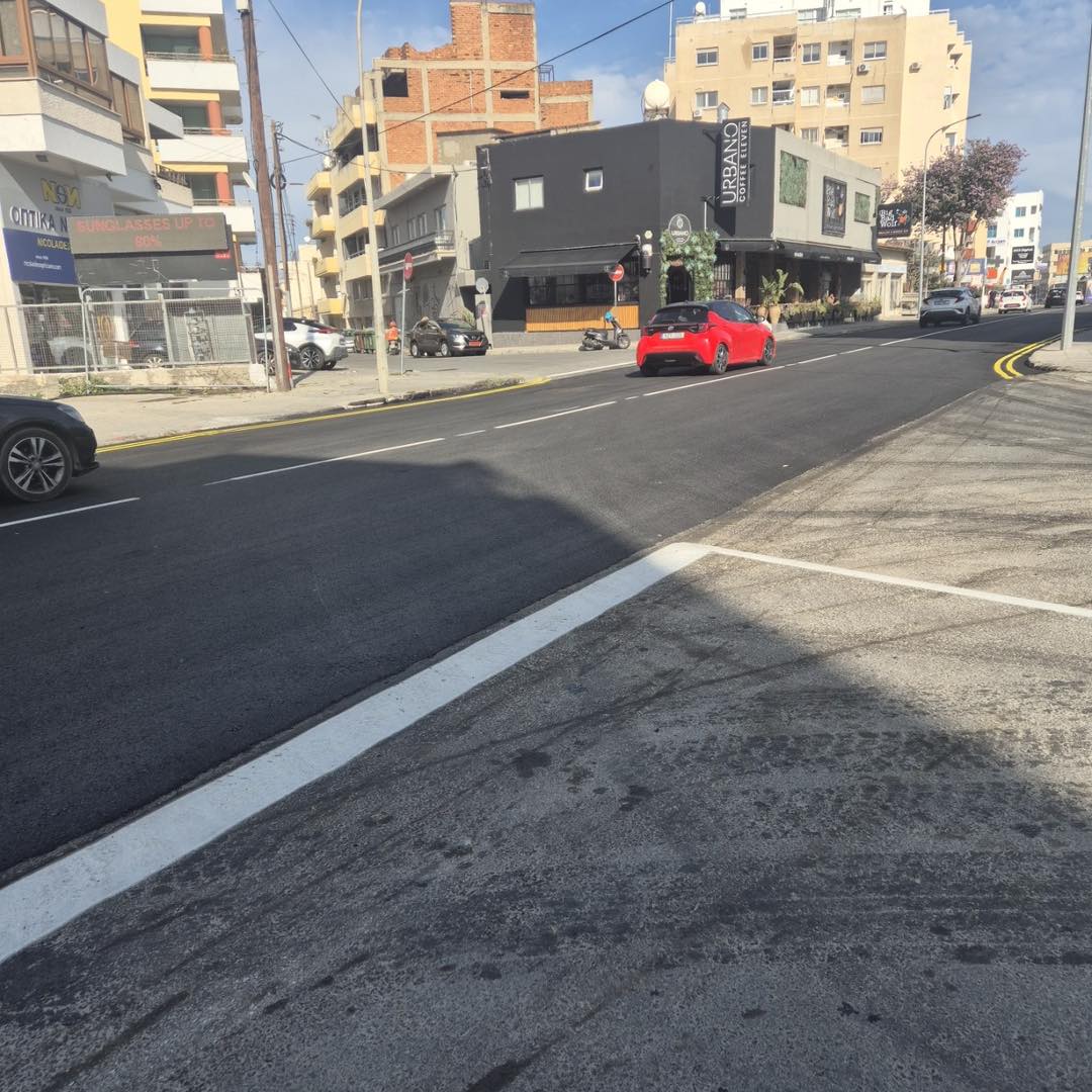 Δήμος Λάρνακας: Ολοκλήρωση Εργασιών στη Λεωφόρο Γρίβα Διγενή  (φώτο)