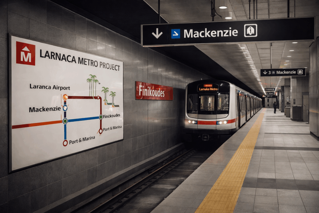 Ριζική λύση στο κυκλοφοριακό: Έρχεται μετρό στη Λάρνακα – Παρακάμπτει πλήρως το οδικό δίκτυο