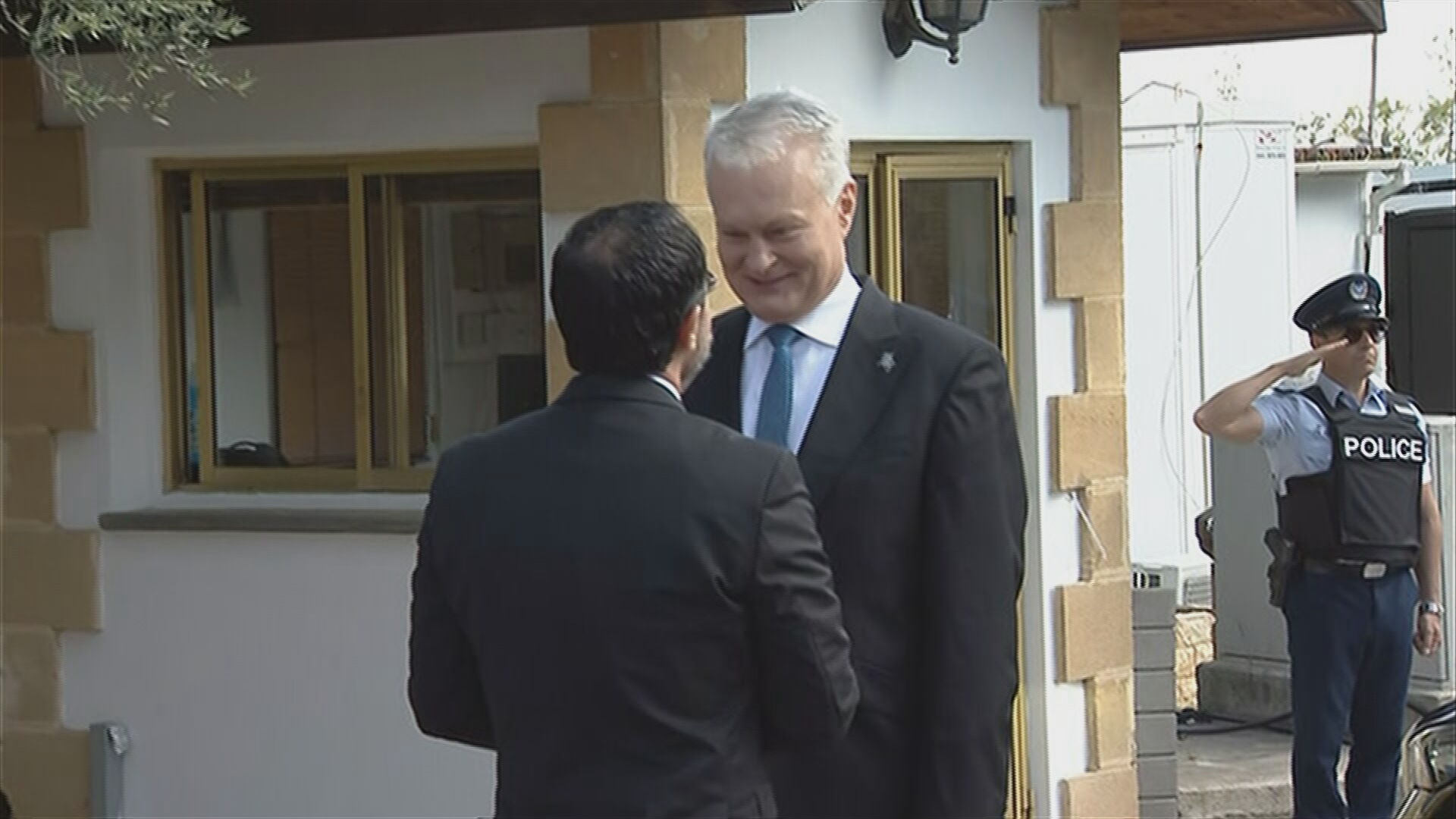 Στο Προεδρικό ο Πρόεδρος της Λιθουανίας, δρακόντεια μέτρα ασφαλείας σε όλη την Κύπρο