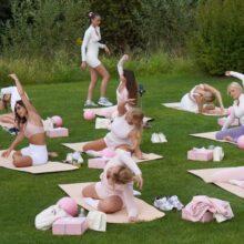 Pink Pilates Class