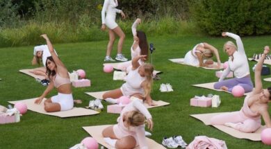 Pink Pilates Class
