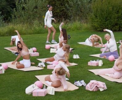Pink Pilates Class