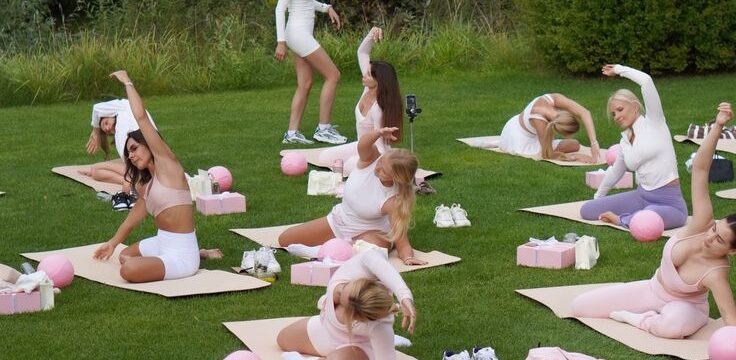 Pink Pilates Class