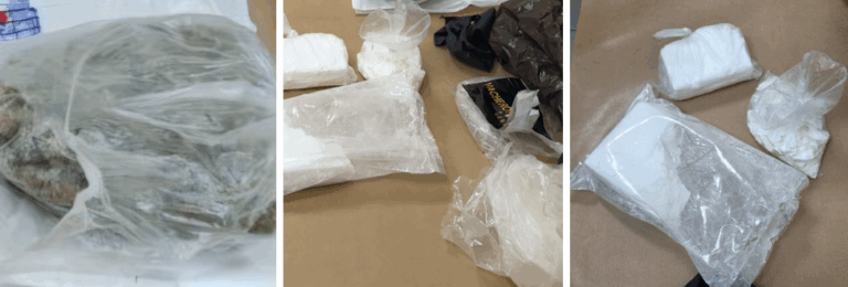 Ιδού τα ναρκωτικά που βρήκε η ΥΚΑΝ στο όχημα 28χρονου – Τέσσερα άτομα με χειροπέδες  (φώτο)