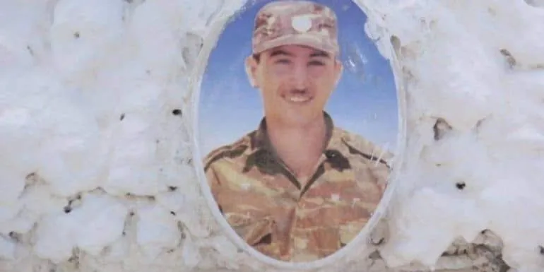 Μνημόσυνο ήρωα στρατιώτη Χαράλαμπου Χαραλάμπους στην Αθηένου