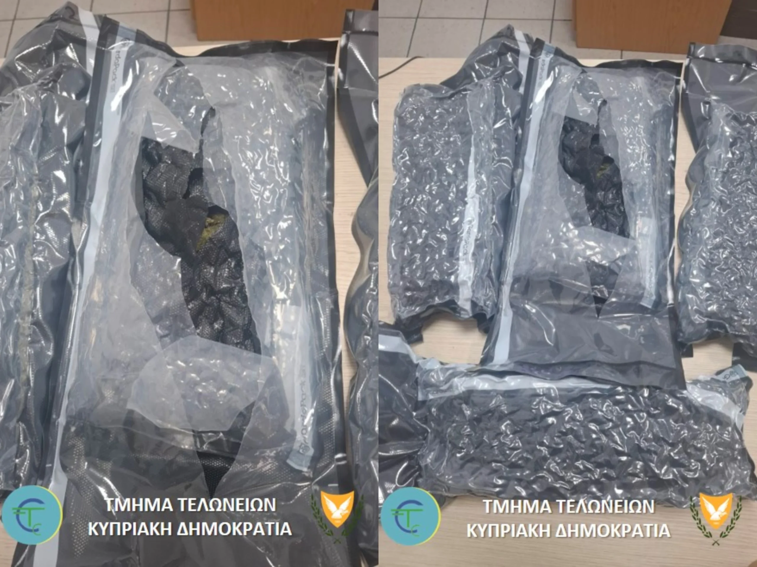 Δέμα «παγίδα» με 3 κιλά κάνναβης στη Λάρνακα – Χειροπέδες σε ύποπτο πρόσωπο