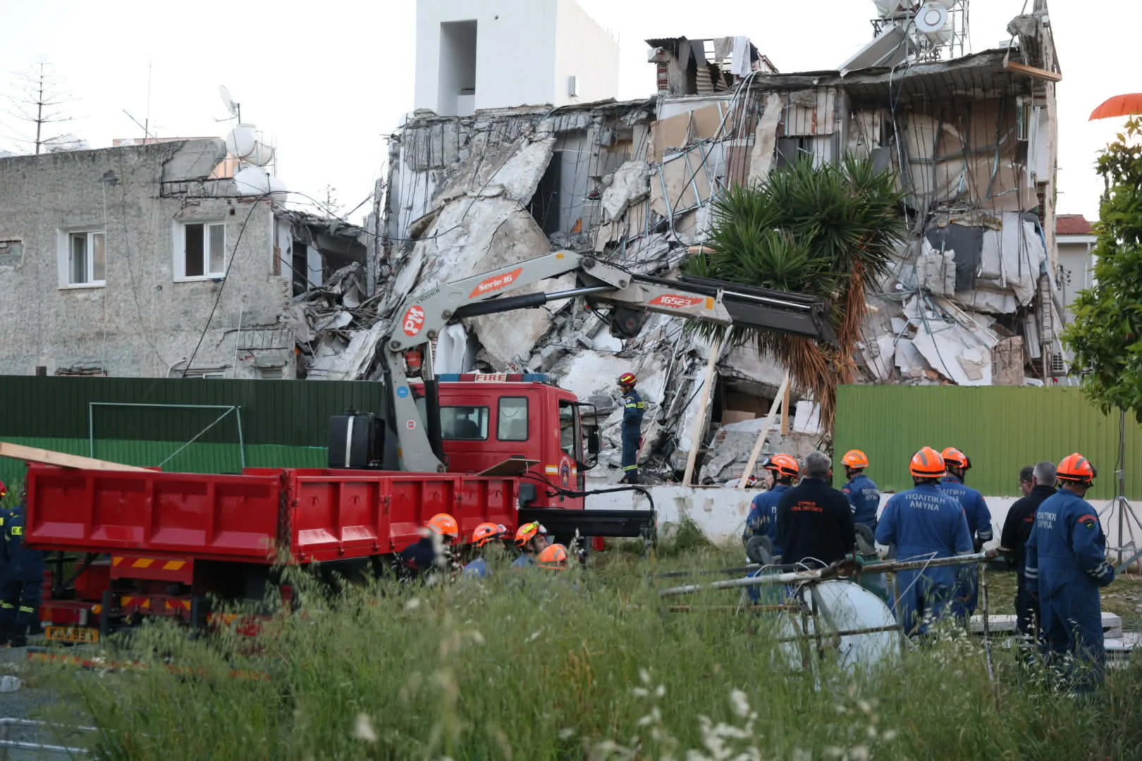 Γερμασόγεια: Ολοκληρώθηκαν οι έρευνες – Δεν βρέθηκε άλλο άτομο στα συντρίμμια
