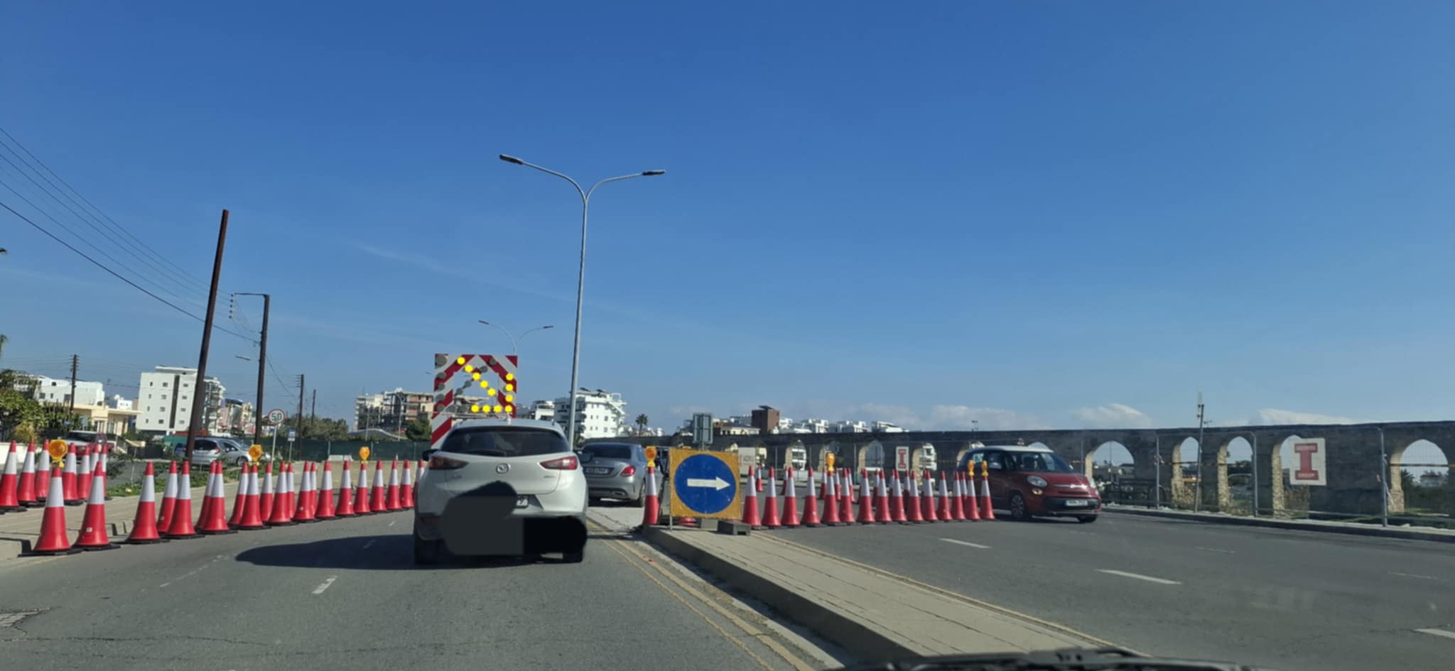 ΕΟΑ Λάρνακας: Ανακοίνωση – Κλείσιμο Δρόμου – Καμάρες Λάρνακας