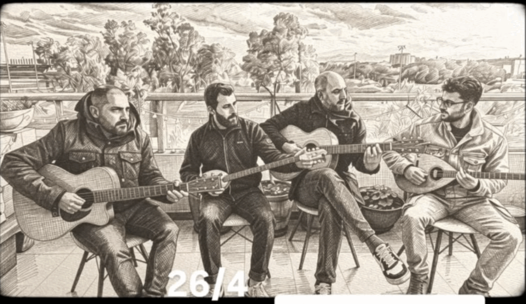 Live μεσημέρι στο ELIA Backyard Restaurant με τους Anaren Bourek