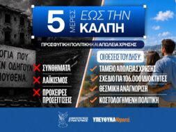 5 ΜΕΡΕΣ ΠΡΟΣΦΥΓΙΚΗ ΠΟΛΙΤΙΚΗ ΑΠΩΛΕΙΑ ΧΡΗΣΗΣ
