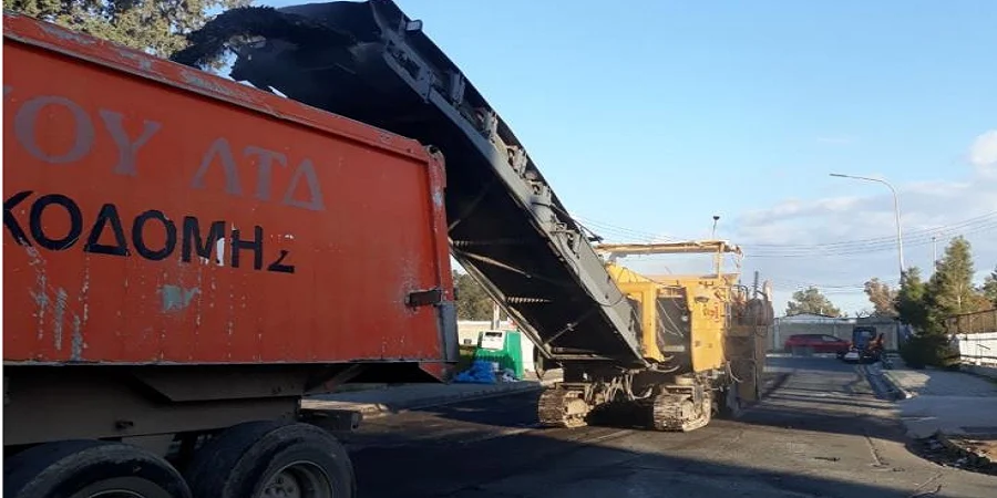 Δήμος Λάρνακας: Αρχίζει η συντήρηση του οδικού δικτύου με φρεζάρισμα και νέα ασφαλτόστρωση