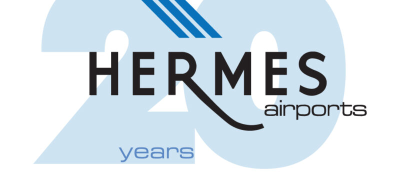 Hermes Airports 20 Years Logo with Tagline (2)