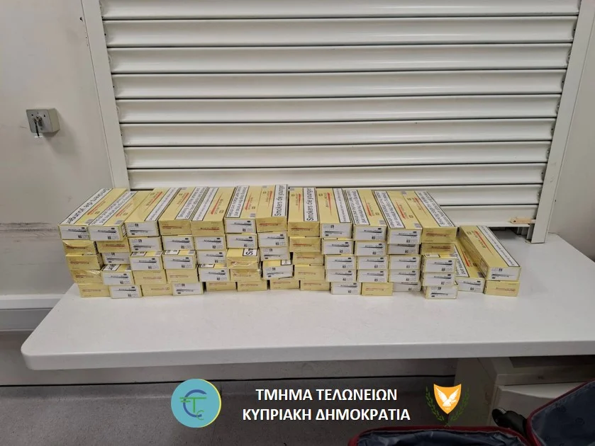 Αεροδρόμιο Λάρνακας: Προσπάθησαν να ταξιδέψουν με 246 κούτες τσιγάρων