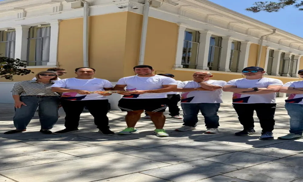 Μήνυμα ελπίδας και ενότητας από την Πάφο με την υποδοχή της σκυτάλης των Κοινοπολιτειακών Αγώνων