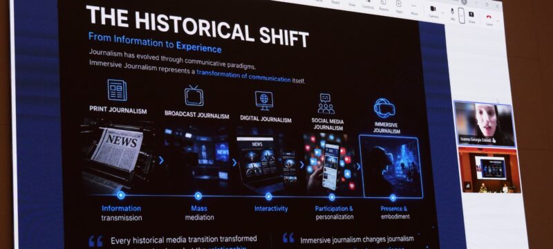 reimagining journalism presentation