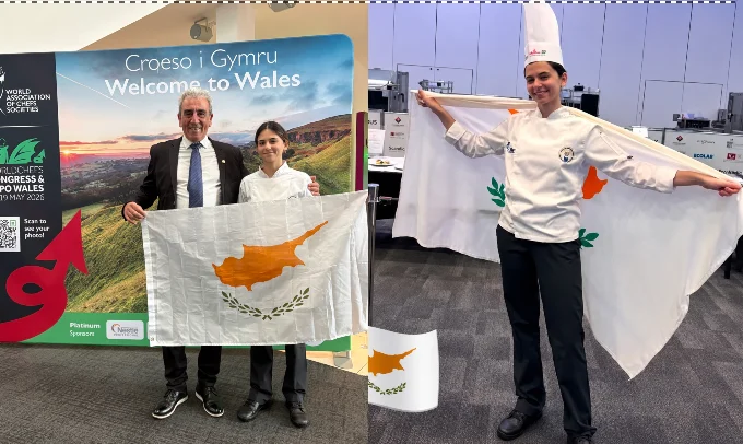 Η Κύπρος στην 4η θέση παγκοσμίως στο Global Young Chef of the Year