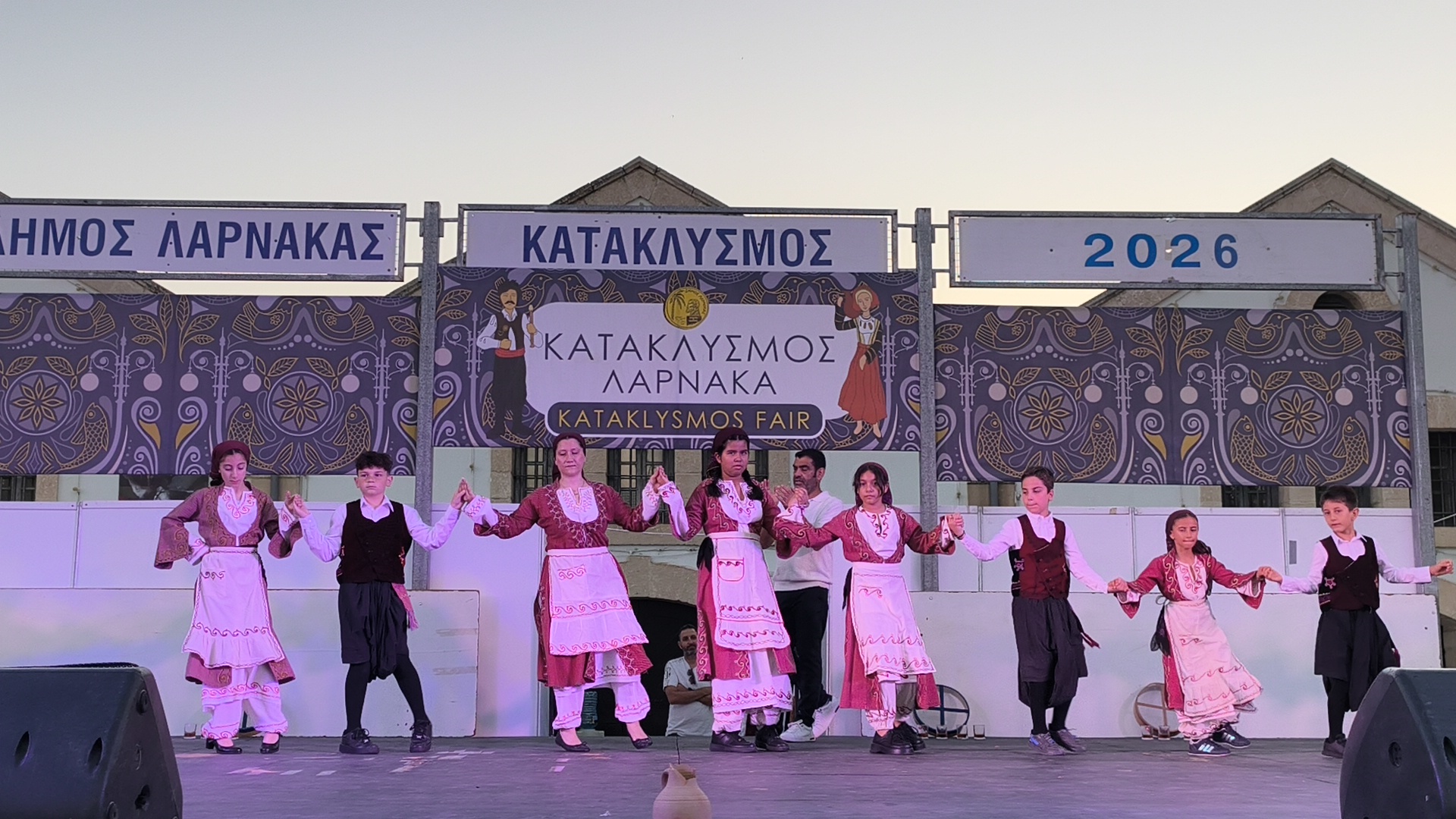 Οι μικροί χορευτές του Περιβολιού του Αγίου Λαζάρου στον Κατακλυσμό Λάρνακας 2026 (pics-video)