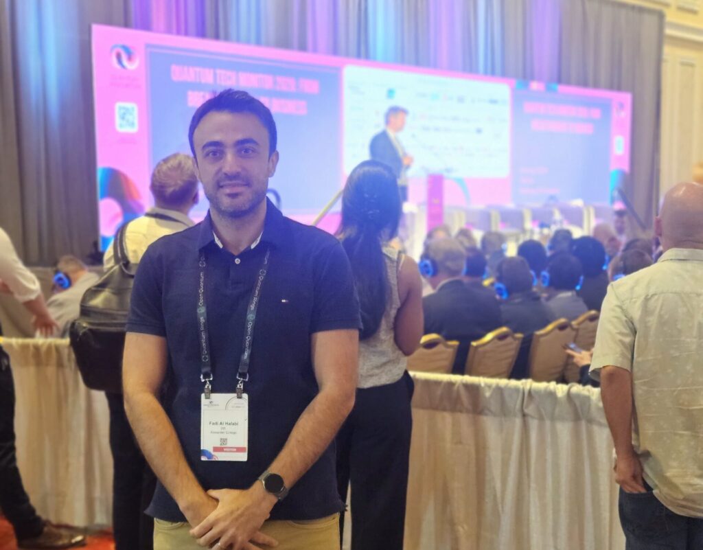 O Dr. Fadi Halabi του Alexander College στο Quantum.Tech World 2026 στη Βοστώνη
