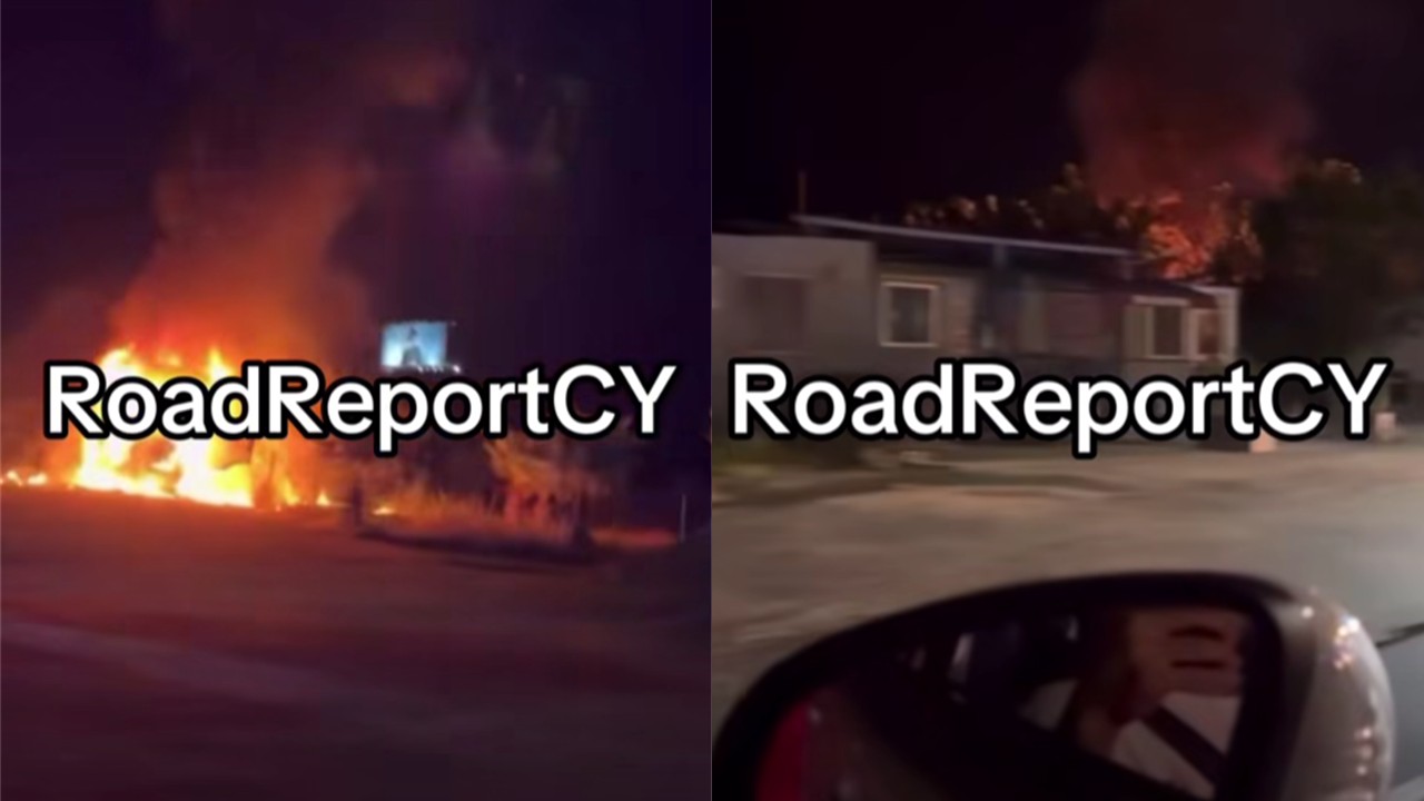 Φωτιά σε φορτηγό στη Λεμεσό, καταστράφηκε ολοσχερώς η καμπίνα