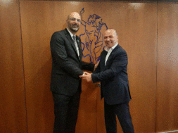 Συνάντηση Προέδρου ΕΒΕΛ Δρ. Νάκη Αντωνίου μαζί με τον Πρέσβη του Ισραήλ κ. Όρεν Ανόλικ στα γραφεία του ΕΒΕΛ