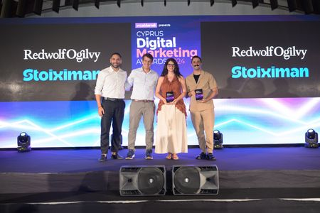 Δύο Gold διακρίσεις για τη Stoiximan Cyprus και τη Redwolf Ogilvy στα Cyprus Digital Marketing Awards