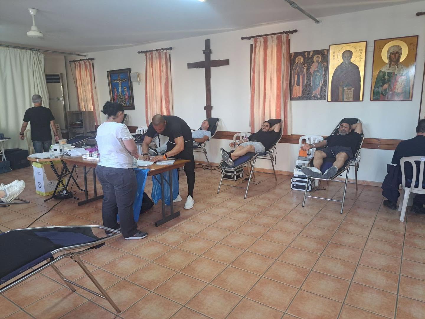 Σαράντα οκτώ φιάλες ζωής στη μνήμη του Ιάκωβου Μουχτάρη (Jackman) στο Δ.Δ. Λιβαδιών  (φώτο)