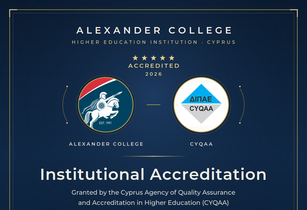 ΛΑΡΝΑΚΑ: Σημαντική διάκριση για το Alexander College – Εξασφάλισε Ιδρυματική Πιστοποίηση από τον ΔΙΠΑΕ