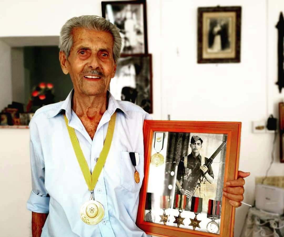 «Έφυγε» ο βετεράνος του Β’ Παγκοσμίου και αγωνιστής ΕΟΚΑ, Παύλος Μ. Κασάπης
