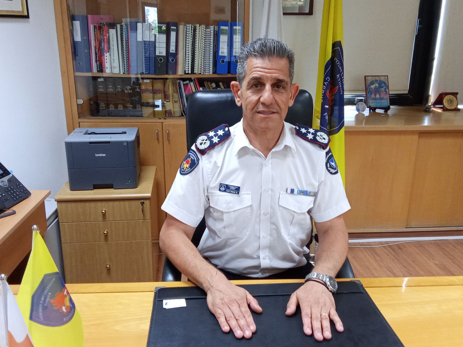Λογγίνος για πυρκαγιές Ελλάδας: Στη διάθεση τους να τους βοηθήσουμε