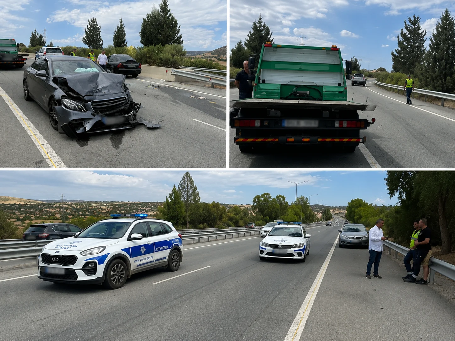 Σε τραγωδία εξελίχθηκε το τροχαίο στην Αυδήμου – Νεκρός ο 80χρονος Ανδρέας