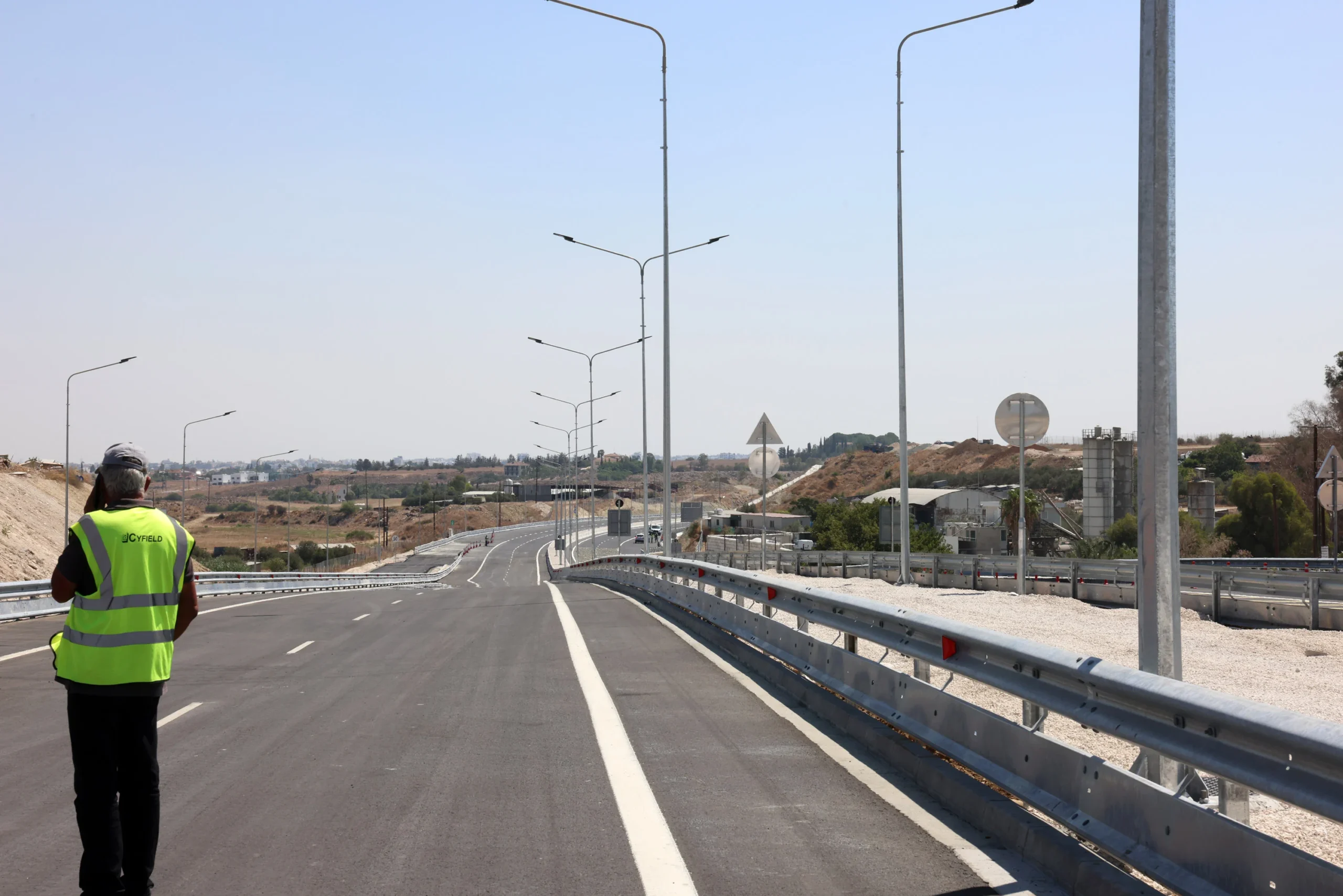 Κλειστή η δεξιά λωρίδα του αυτο/δρομου Αμμοχώστου – Λάρνακας λόγω οδικών έργων